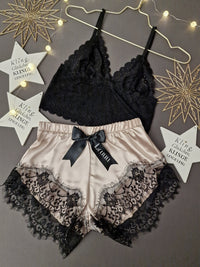 Beige bralet set 1