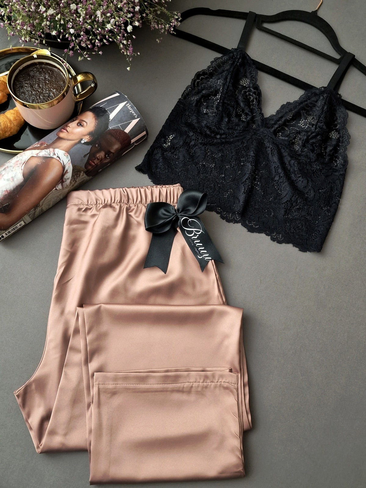 Bralet Mocha long